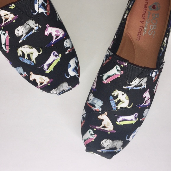 Skechers BOBS Skateboard Dogs Sz W8 Wag Town SOLD! - Picture 2 of 8